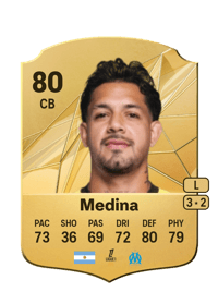 Facundo Medina Rare 80 OVR