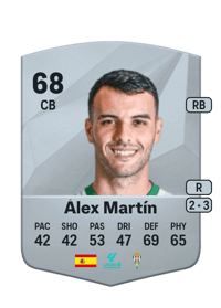 Álex Martín Common 68 OVR