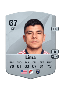 Nick Lima Common 67 OVR