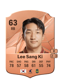 Lee Sang Ki Rare 63 OVR
