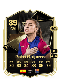 Patri Guijarro Team of the Week 89 OVR
