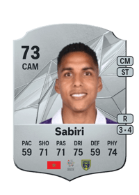 Abdelhamid Sabiri Rare 73 OVR