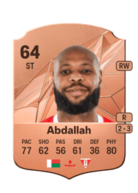 Hakim Abdallah Rare 64 OVR