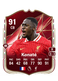 Ibrahima Konaté Winter Champions 91 OVR