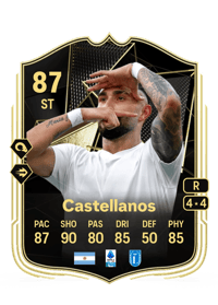 Valentin Castellanos Team of the Week 87 OVR