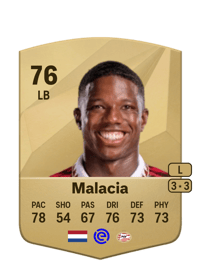 Tyrell Malacia Common 76 OVR