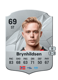 Ola Brynhildsen Rare 69 OVR