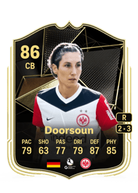 Sara Doorsoun Team of the Week 86 OVR
