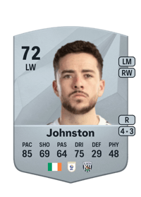 Michael Johnston Common 72 OVR