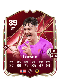 Jørgen Strand Larsen Winter Champions 89 OVR