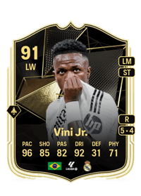 Vini Jr. Team of the Week 91 OVR