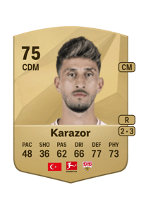 Atakan Karazor Common 75 OVR