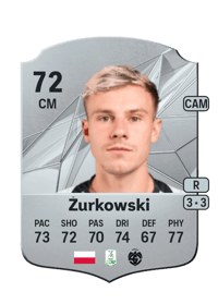 Szymon Żurkowski Rare 72 OVR