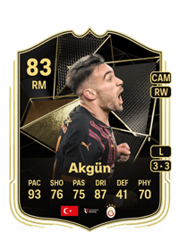 Yunus Akgün Team of the Week 83 OVR