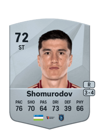 Eldor Shomurodov Common 72 OVR