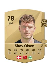 Andreas Skov Olsen Common 78 OVR