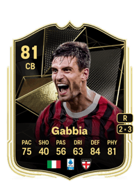 Matteo Gabbia Team of the Week 81 OVR