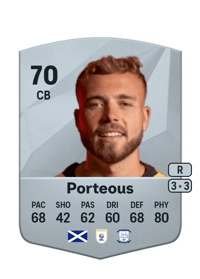 Ryan Porteous Common 70 OVR