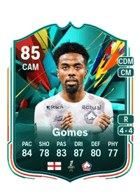 Angel Gomes Total Rush 85 OVR