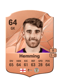 Zach Hemming Rare 64 OVR