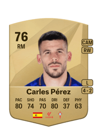 Carles Pérez Common 76 OVR