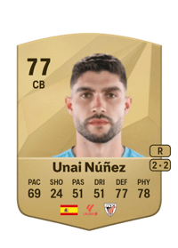 Unai Núñez Common 77 OVR