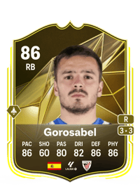 Gorosabel Squad Battles Mastery 86 OVR
