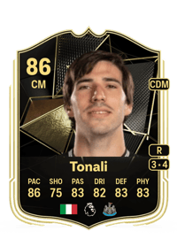 Sandro Tonali Team of the Week 86 OVR