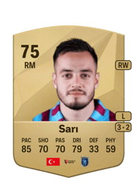 Yusuf Sarı Common 75 OVR
