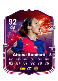 Aitana Bonmatí Trailblazers 92 OVR