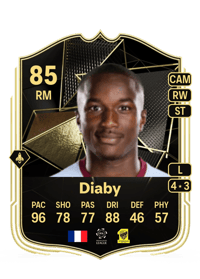 Moussa Diaby Team of the Week 85 OVR