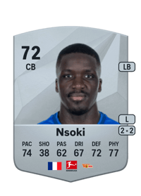 Stanley Nsoki Common 72 OVR
