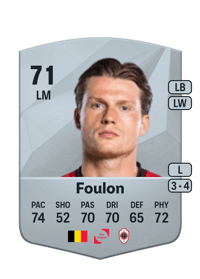 Daam Foulon Common 71 OVR