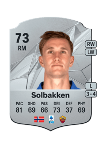 Ola Solbakken Rare 73 OVR