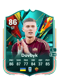 Artem Dovbyk Total Rush 86 OVR