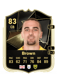 Ciaron Brown Team of the Week 83 OVR