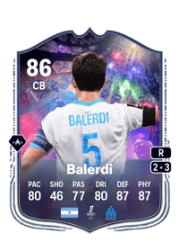 Leonardo Balerdi NumeroFUT 86 OVR