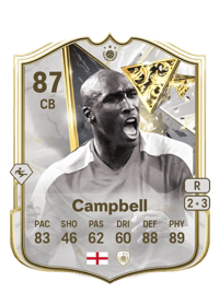 Sol Campbell Centurions Icon 87 OVR