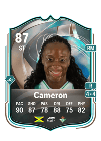 Tiffany Cameron Globetrotters 87 OVR