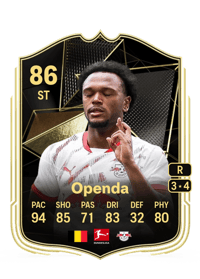 Loïs Openda Team of the Week 86 OVR
