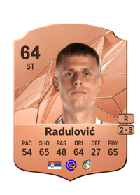 Bojan Radulović Rare 64 OVR