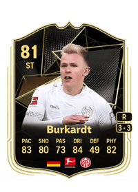 Jonathan Burkardt Team of the Week 81 OVR