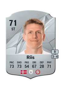 Emil Riis Rare 71 OVR