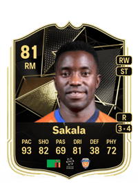 Fashion Sakala Team of the Week 81 OVR