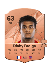 Lamine Diaby Fadiga Rare 63 OVR