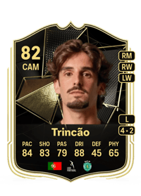 Trincão Team of the Week 82 OVR