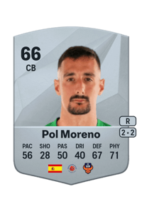 Pol Moreno Common 66 OVR