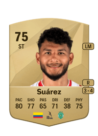 Luis Javier Suárez Common 75 OVR