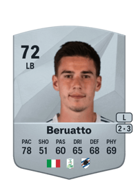 Pietro Beruatto Common 72 OVR