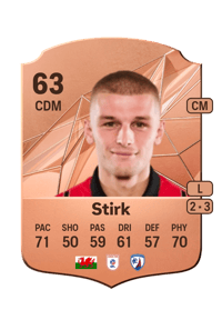 Ryan Stirk Rare 63 OVR